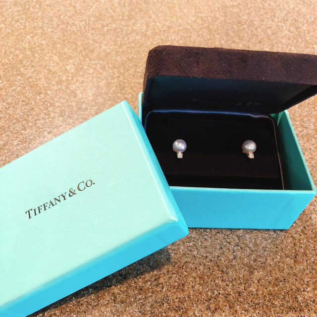 Tiffany & Co.(ティファニー)のティファニー　Tiffany  ダイヤモンド  パール　ピアス レディースのアクセサリー(ピアス)の商品写真