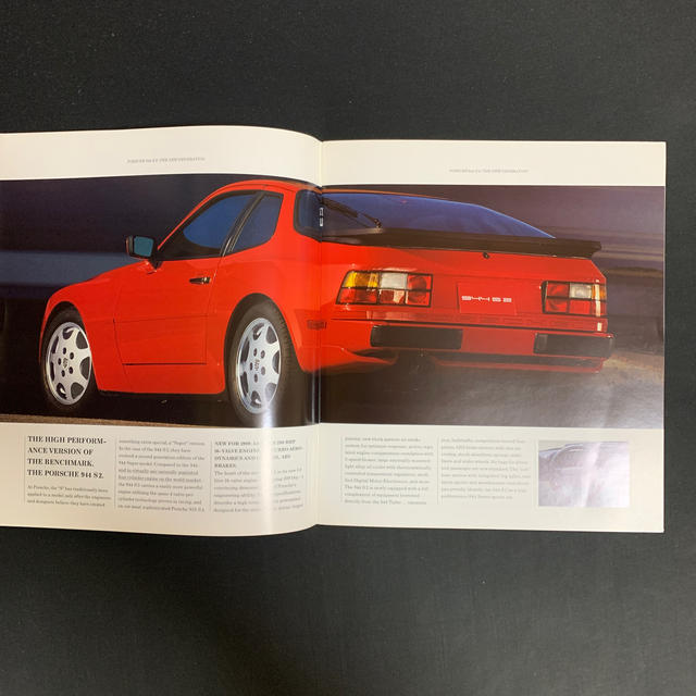 PORSCHE944カタログ 自動車/バイクの自動車(カタログ/マニュアル)の商品写真