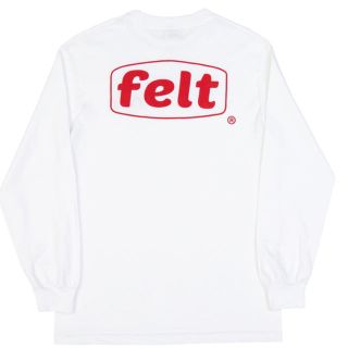 フェルト(FELT)のfelt 白ロンT(Tシャツ/カットソー(七分/長袖))