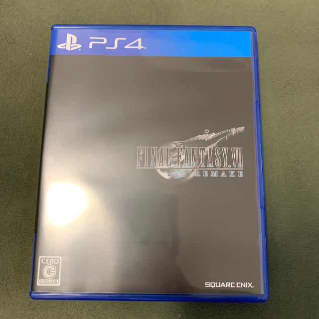 PS4 ファイナルファンタジーVII リメイク FF7R 美品