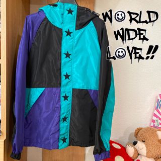 ワールドワイドラブ(WORLD WIDE LOVE!)のWORLD WIDE LOVE! クレイジーナイロンブルゾン(ブルゾン)