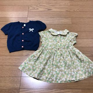 サニーランドスケープ(SunnyLandscape)の【ひろ様専用】美品☆ まとめ売り 夏服 女の子 ワンピース ボレロ カーディガン(ワンピース)