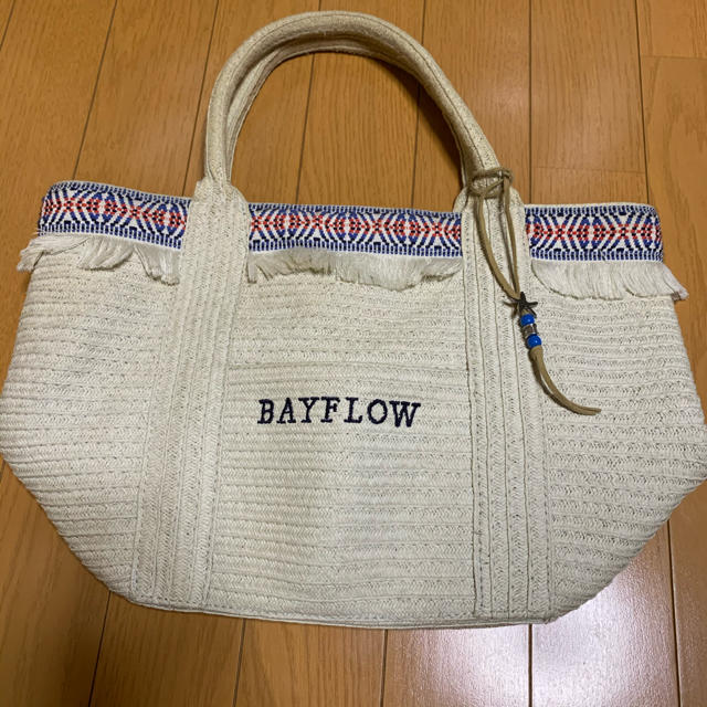 BAYFLOW(ベイフロー)のBAYFLOW ベイフロウ　トートバッグ　ハンドバッグ　夏 レディースのバッグ(トートバッグ)の商品写真
