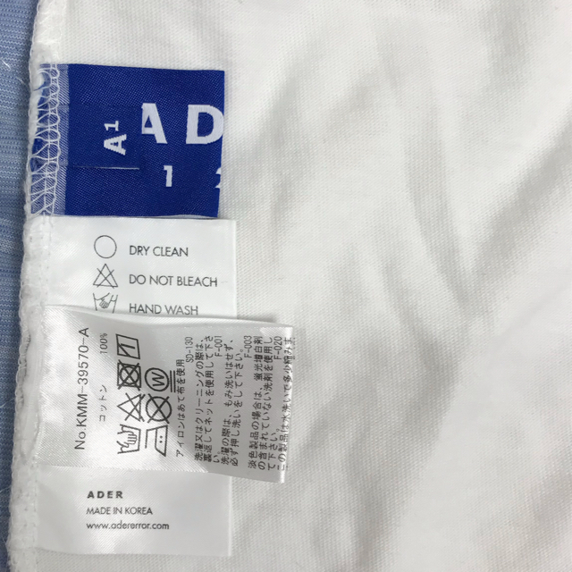 MAISON KITSUNE'(メゾンキツネ)のMAISON KITSUNE × Ader Error Tシャツ メンズのトップス(Tシャツ/カットソー(半袖/袖なし))の商品写真