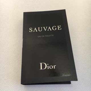 ディオール(Dior)の【新品未使用】　 Dior ソヴァージュ　オードゥ トワレ 試供品(香水(男性用))