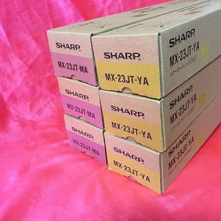 シャープ(SHARP)の■シャープ 純正トナー MX-23JT MA/YA 2色6本セット■(OA機器)