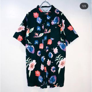 グッチ(Gucci)のshirt 花柄 レトロ 古着(シャツ)