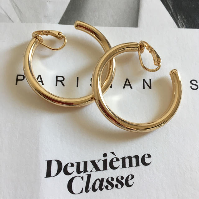 DEUXIEME CLASSE(ドゥーズィエムクラス)の★新品 DEUXIEME CLASSE ドゥーズィエムクラス フープイヤリング レディースのアクセサリー(イヤリング)の商品写真