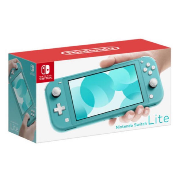 Nintendo Switch(ニンテンドースイッチ)のNintendo Switch Lite 本体 ターコイズ エンタメ/ホビーのゲームソフト/ゲーム機本体(携帯用ゲーム機本体)の商品写真