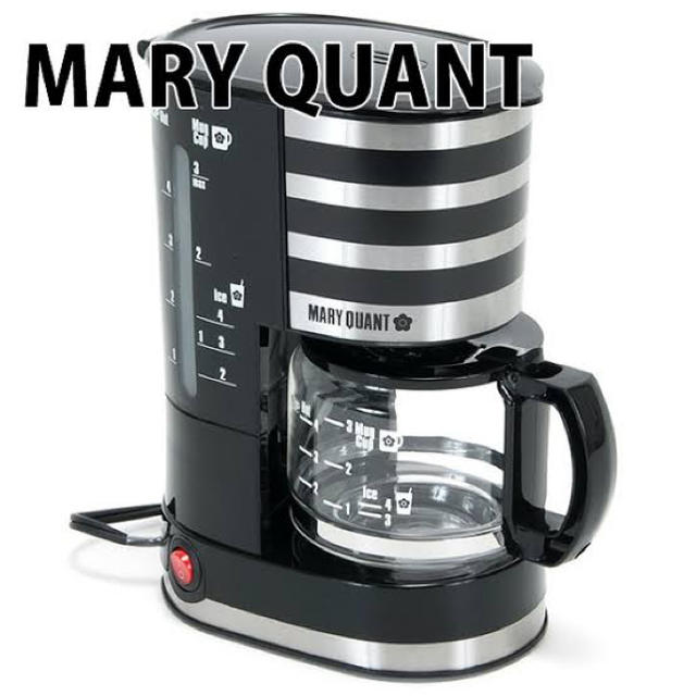 MARY QUANT(マリークワント)の【新品】コーヒーメーカー【MARY QUANT】 スマホ/家電/カメラの調理家電(コーヒーメーカー)の商品写真
