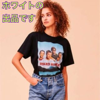 シンゾーン(Shinzone)のレア shinzone movie Tシャツ スタンドバイミー ホワイト(Tシャツ(半袖/袖なし))