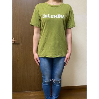 コロンビア(Columbia)のコロンビア　Tシャツ　グリーン　半袖(Tシャツ/カットソー(半袖/袖なし))