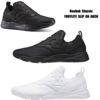 リーボック(Reebok)のREEBOK FURYLITE SLIP ON ARCH スリッポン(スニーカー)