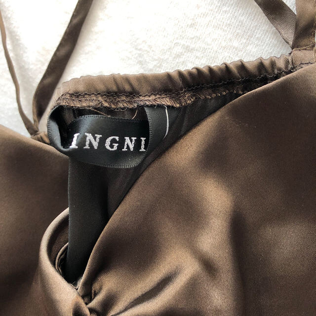 INGNI(イング)のキャミソール 美品 イング INGNI 二次会　ドレス レディースのワンピース(ミニワンピース)の商品写真