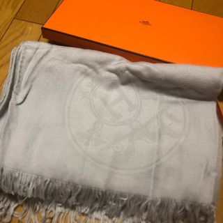 エルメス(Hermes)のエルメス　カシミヤストール(ストール/パシュミナ)