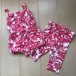 ギャップ(GAP)のbaby Gap サロペット＆レギンスパンツセット♡80cm(パンツ)