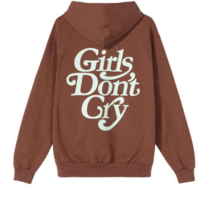 GDC(ジーディーシー)のgirls don't cry パーカー brown メンズのトップス(パーカー)の商品写真