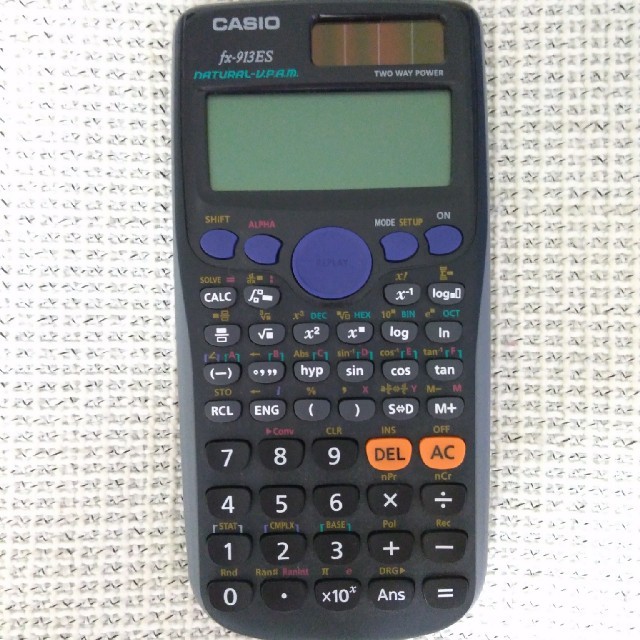 CASIO(カシオ)のCASIO 関数電卓 fx-913ES インテリア/住まい/日用品のオフィス用品(オフィス用品一般)の商品写真
