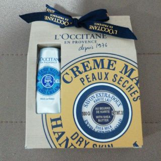 ロクシタン(L'OCCITANE)のロクシタン　ハンドクリーム&ソープ　セット♪(ハンドクリーム)