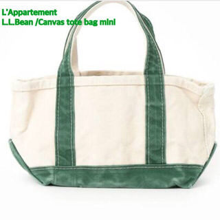 アパルトモンドゥーズィエムクラス(L'Appartement DEUXIEME CLASSE)のL.L.Bean  Canvas tote bag  mini(トートバッグ)