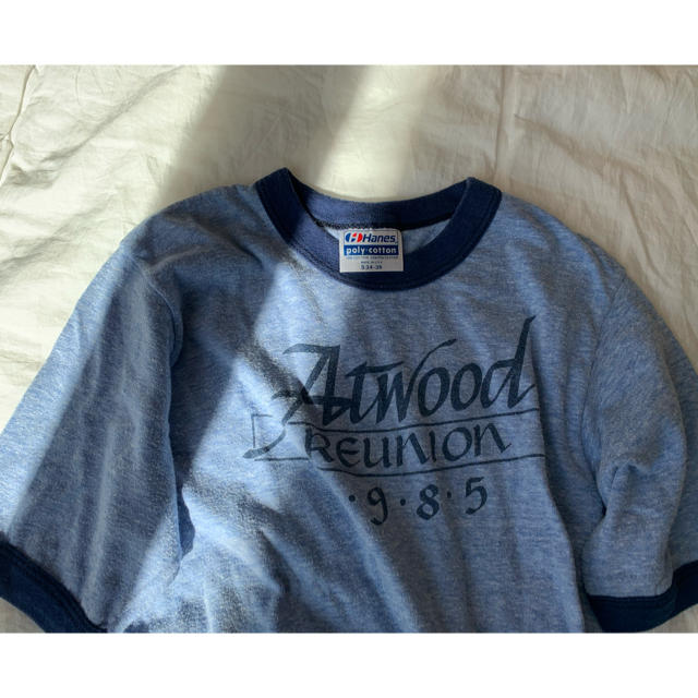 Santa Monica(サンタモニカ)のvintage 80s usa リンガーT レディースのトップス(Tシャツ(半袖/袖なし))の商品写真