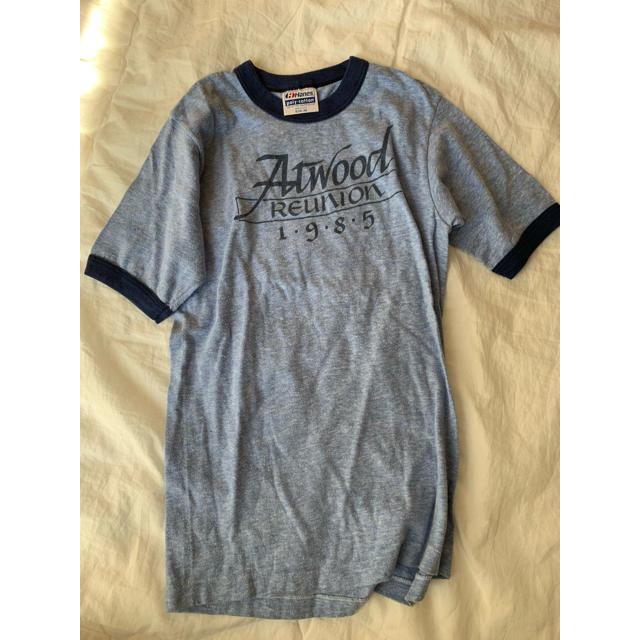 Santa Monica(サンタモニカ)のvintage 80s usa リンガーT レディースのトップス(Tシャツ(半袖/袖なし))の商品写真