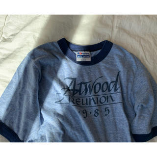 サンタモニカ(Santa Monica)のvintage 80s usa リンガーT(Tシャツ(半袖/袖なし))
