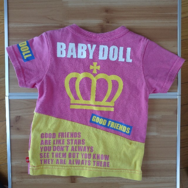 BABYDOLL(ベビードール)のベビードール 80センチ Tシャツ キッズ/ベビー/マタニティのベビー服(~85cm)(Ｔシャツ)の商品写真