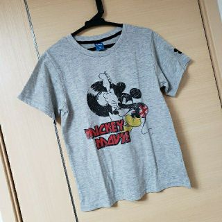 ディズニー(Disney)の美品 ディズニー 子供 ミッキーTシャツ 150cm(Tシャツ/カットソー)