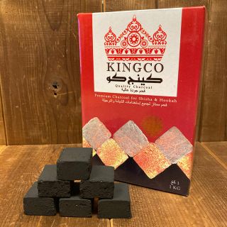 【送料無料】シーシャ用　ココナッツ炭　500g(54ピース)   KINGCO(タバコグッズ)