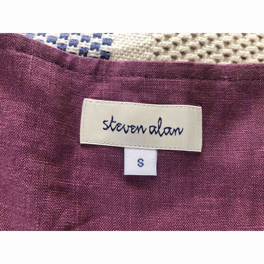 steven alan(スティーブンアラン)のsteven alan サロペットパンツ パープル  レディースのパンツ(サロペット/オーバーオール)の商品写真