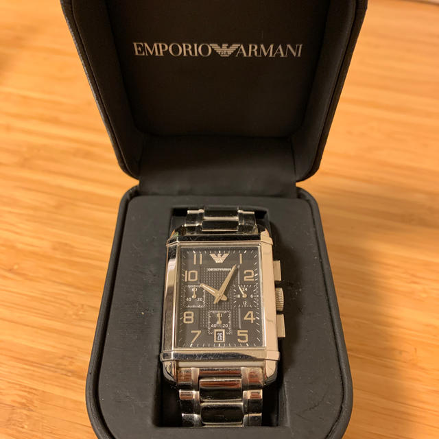 Emporio Armani(エンポリオアルマーニ)のEMPORIO ARMANI 腕時計 メンズの時計(腕時計(アナログ))の商品写真