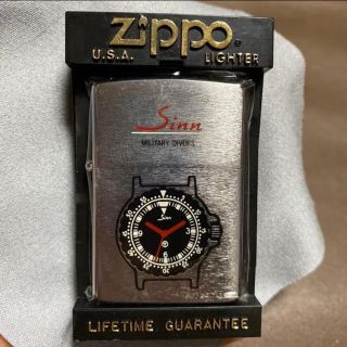 029】Zippo Sinn ジン 時計 ライター-