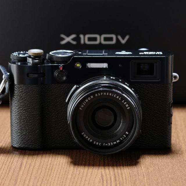 美品！ Fujifilm X100V ＋ 純正フィルター・純正レンズフード