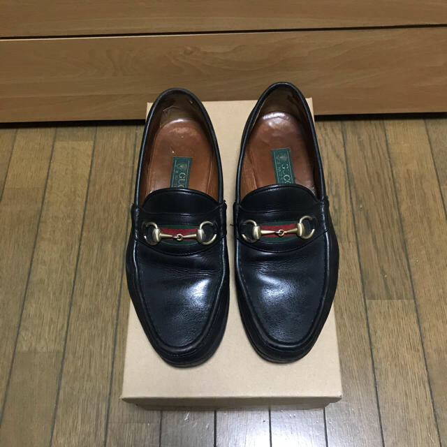 Gucci(グッチ)の最終値下げ！！　old gucci loafer オールドグッチローファー メンズの靴/シューズ(ドレス/ビジネス)の商品写真