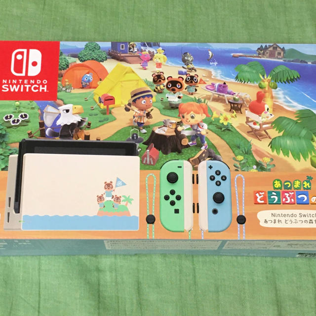 Nintendo Switch(ニンテンドースイッチ)のあつまれどうぶつの森Switch同梱版　任天堂スイッチ　箱のみ エンタメ/ホビーのゲームソフト/ゲーム機本体(その他)の商品写真