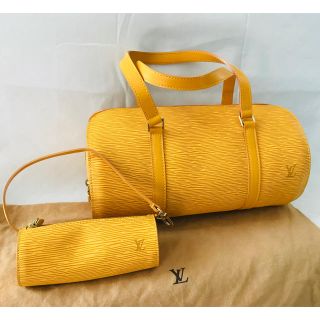 ヴィトン(LOUIS VUITTON) エピ ハンドバッグ(レディース)(パープル
