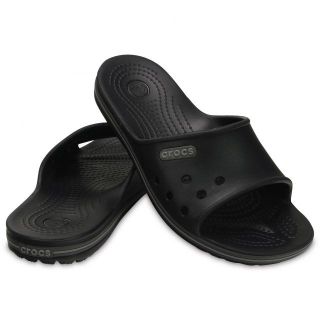 クロックス(crocs)のクロックス クロックバンド 2.0 スライド ブラック/グラファイト 27cm(サンダル)