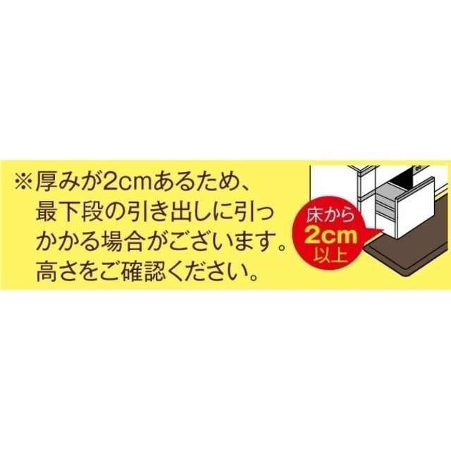 アサヒ軽金属(アサヒケイキンゾク)のアサヒ軽金属 ドクターマット(さくら)Ｓサイズ インテリア/住まい/日用品のラグ/カーペット/マット(キッチンマット)の商品写真