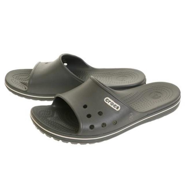 crocs(クロックス)の29cm クロックス クロックバンド 2.0 スライド グレー ホワイト メンズの靴/シューズ(サンダル)の商品写真