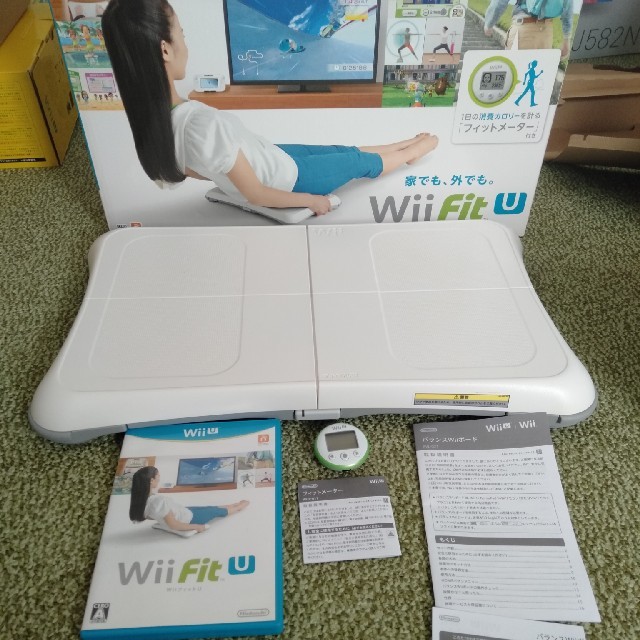 wii fit u バランスwiiボード（シロ）＋フィットメーター＋ソフトのサムネイル