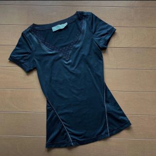 アディダスバイステラマッカートニー(adidas by Stella McCartney)の【おいちゃんさま専用】ステラマッカートニー★Ｔシャツ /XS/黒/テニス ヨガ(ヨガ)