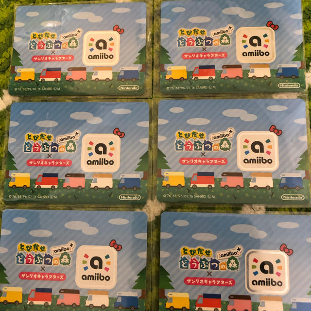 任天堂(ニンテンドウ)のNintendo どうぶつの森 amiiboカード サンリオセット エンタメ/ホビーのアニメグッズ(カード)の商品写真
