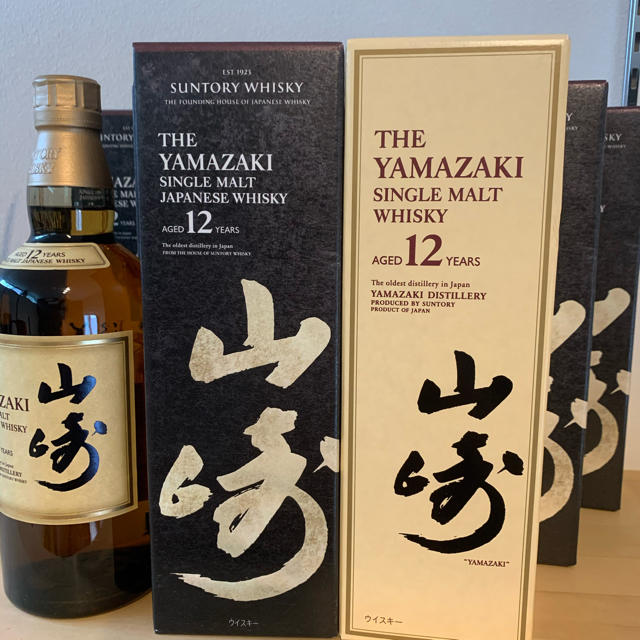 サントリー(サントリー)の山崎12年　７本　サントリー　ウイスキー　山崎 食品/飲料/酒の酒(ウイスキー)の商品写真