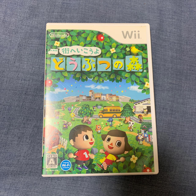 任天堂(ニンテンドウ)の街へいこうよ どうぶつの森 Wii エンタメ/ホビーのゲームソフト/ゲーム機本体(家庭用ゲームソフト)の商品写真