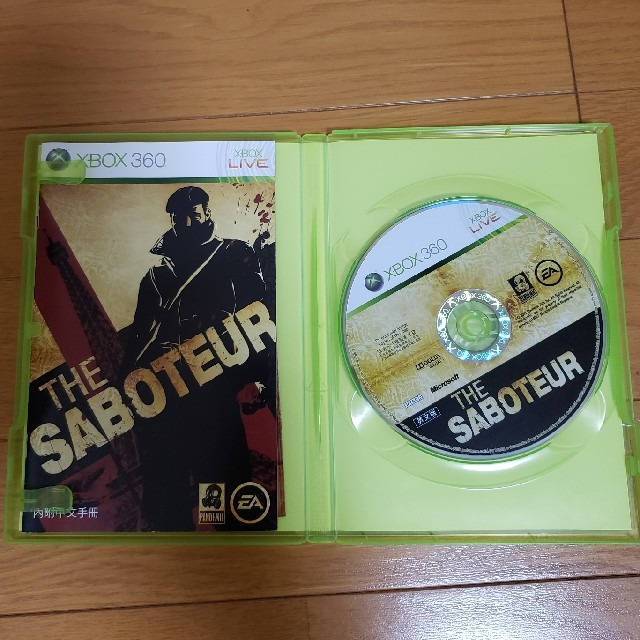 バットマン様専用 XBOX360 海外ソフト The saboteur エンタメ/ホビーのゲームソフト/ゲーム機本体(家庭用ゲームソフト)の商品写真