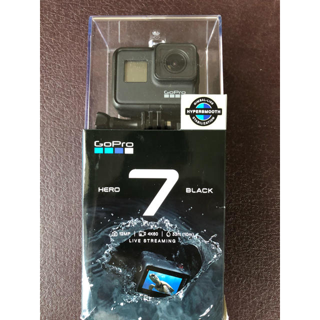 GoPro HERO7 BLACK 美品　国内正規品　保証書付きWoodmanLabs