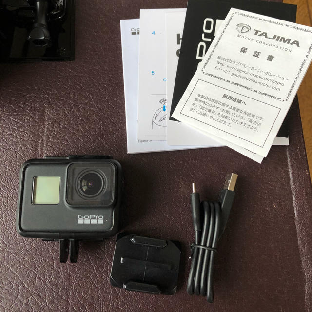 GoPro HERO7 BLACK 美品　国内正規品　保証書付き