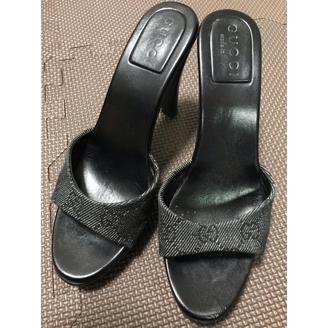GUCCI - GUCCI ミュールサンダル 23-23.5の通販 by yellow's GUCCI - GUCCI ミュールサンダル 23-23.5の通販 by yellow's