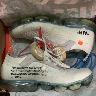 ナイキ(NIKE)のnike air vapormax fk offwhite the 10(スニーカー)